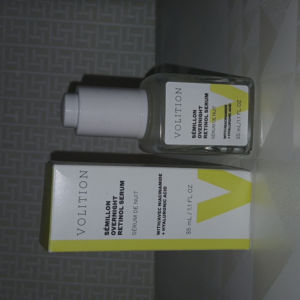 NIB Volition Sémillon Overnight Retinol Serum - 1.1 Fl Oz